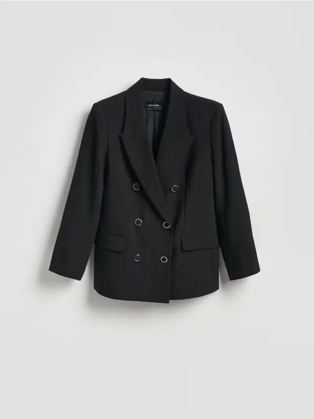 Giacca doppiopetto - nero