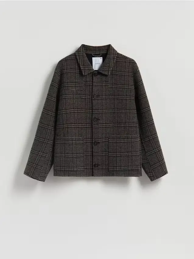 Giacca in misto lana - multicolore