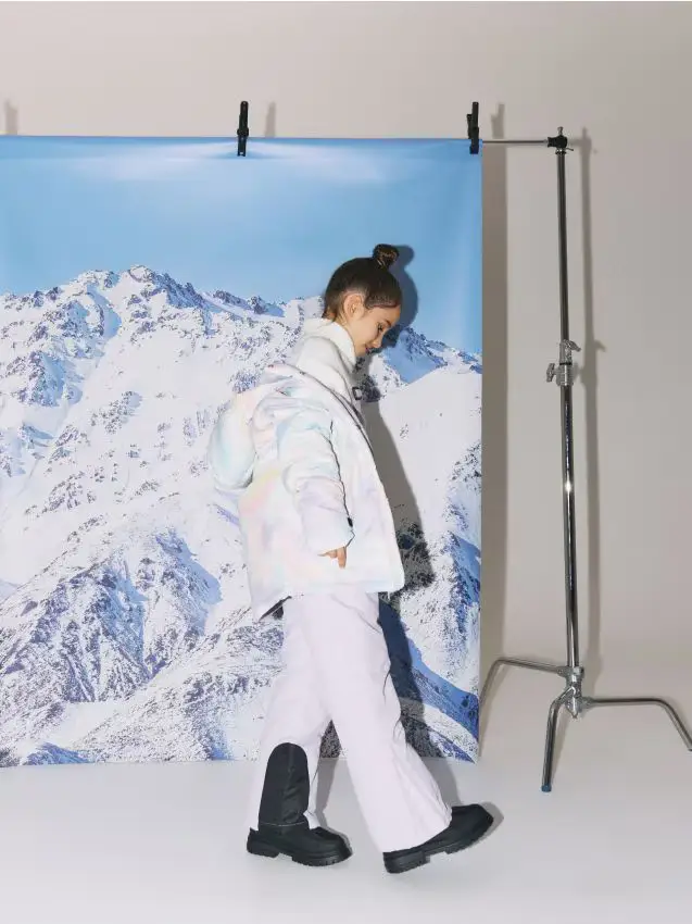 Giacca isolante con cappuccio - multicolore