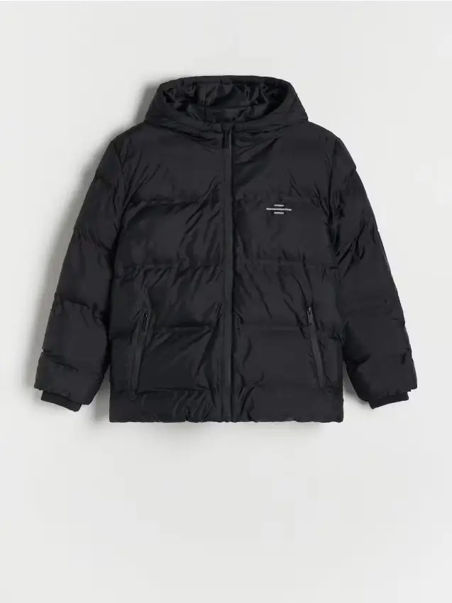 Giacca isolante con cappuccio - nero