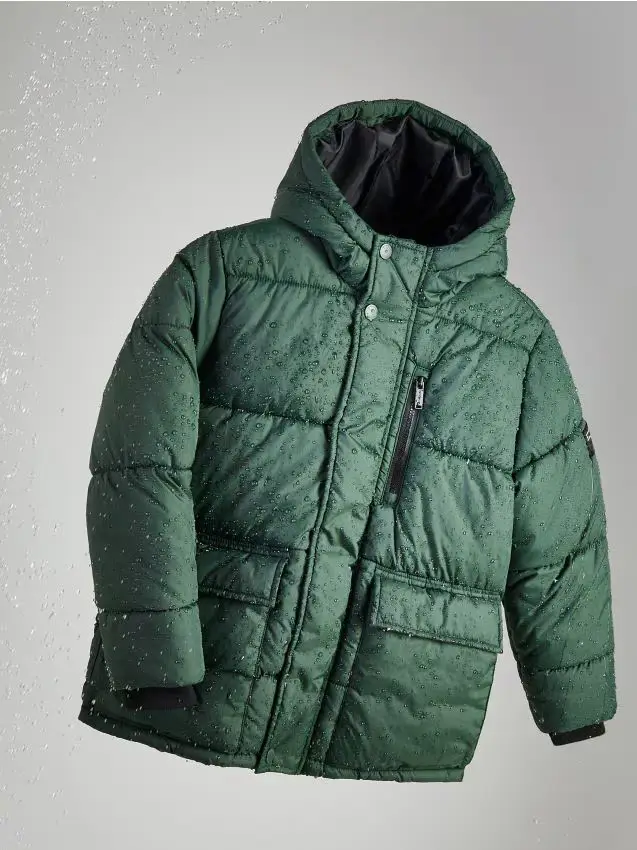 Giacca isolante trapuntata - verde polveroso