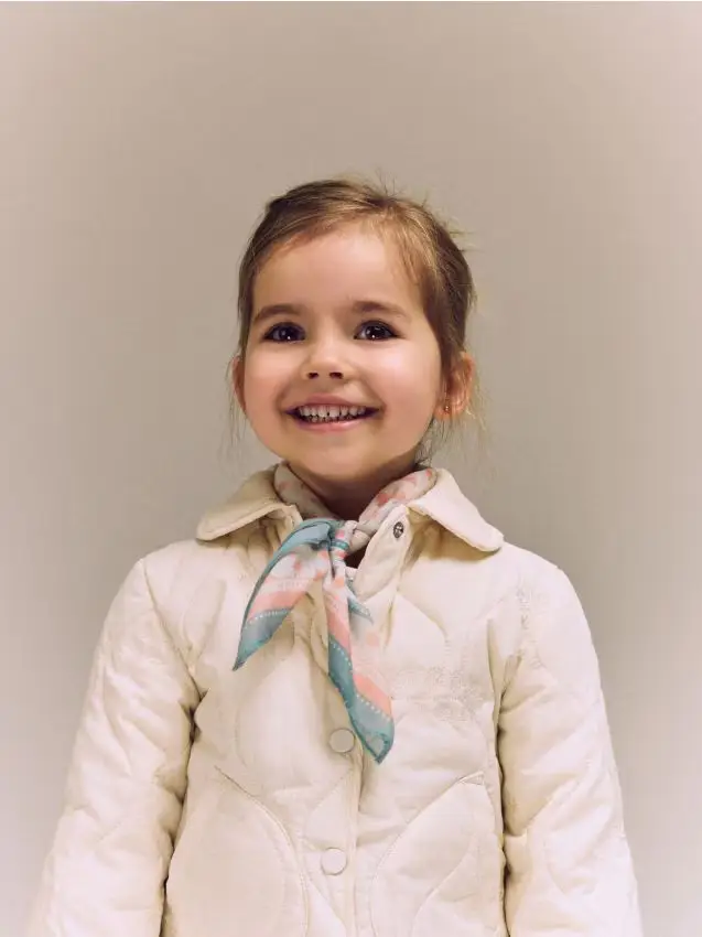 Giacca leggera con colletto - panna