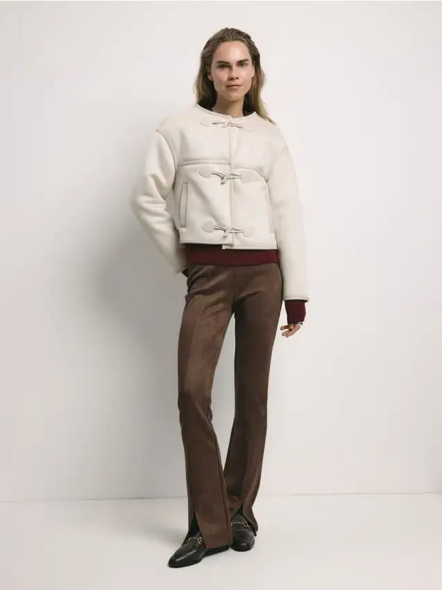 Giacca scamosciata - nude