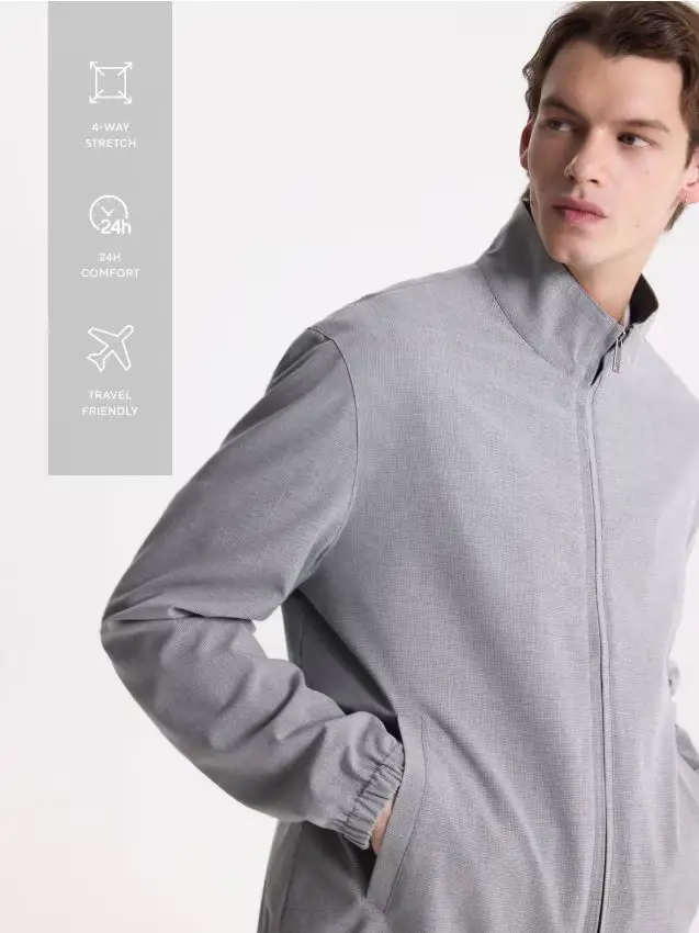 Giacca sportiva - grigio chiaro