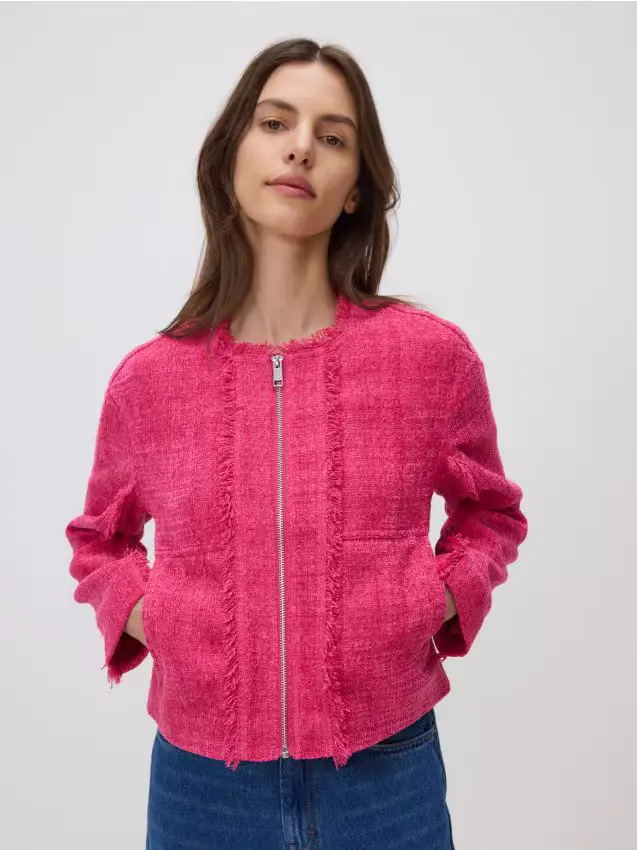 Giacca strutturata - rosa shocking