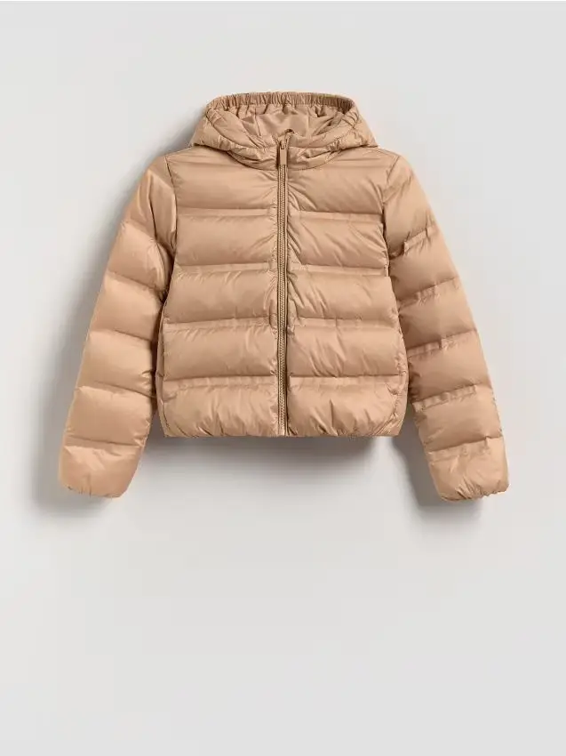 Giacca trapuntata in piumino - beige