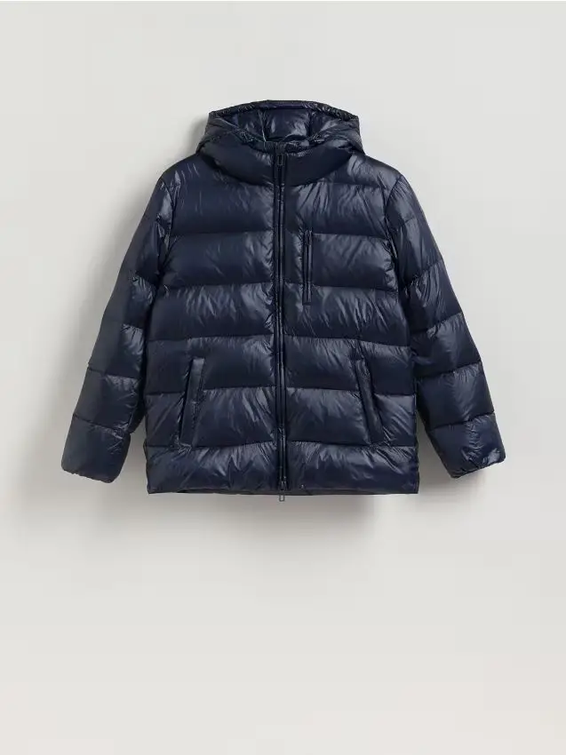 Giacca trapuntata in piumino - blu scuro