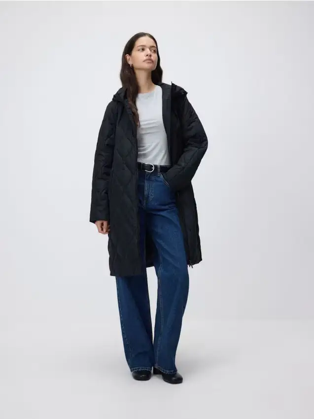 Giacca trapuntata - nero