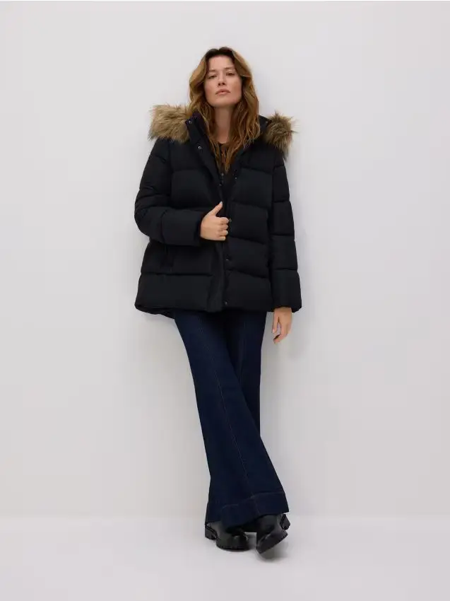 Giacca trapuntata - nero