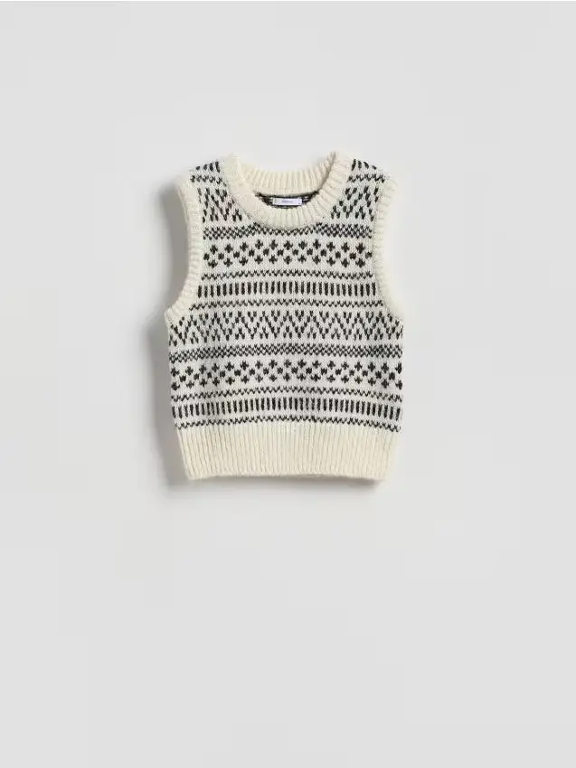 Gilet con motivo - multicolore