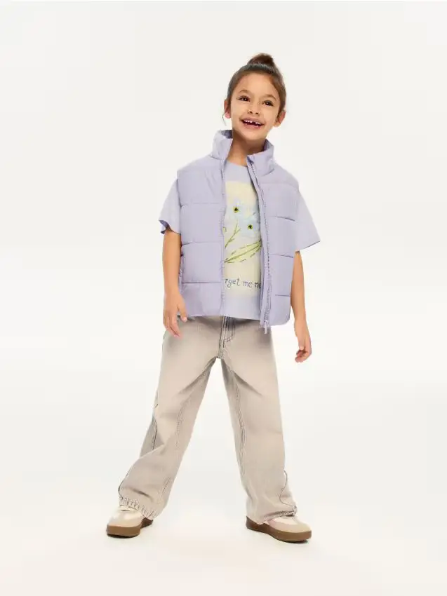 Gilet trapuntato - giacinto