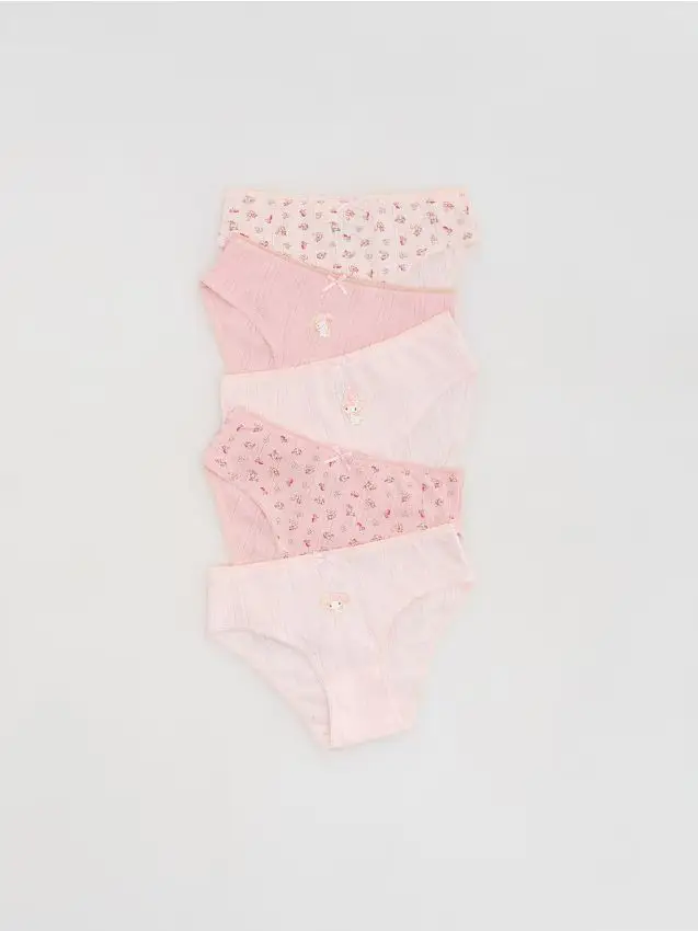 GIRLS` BRIEFS MULTI - rosa cipria