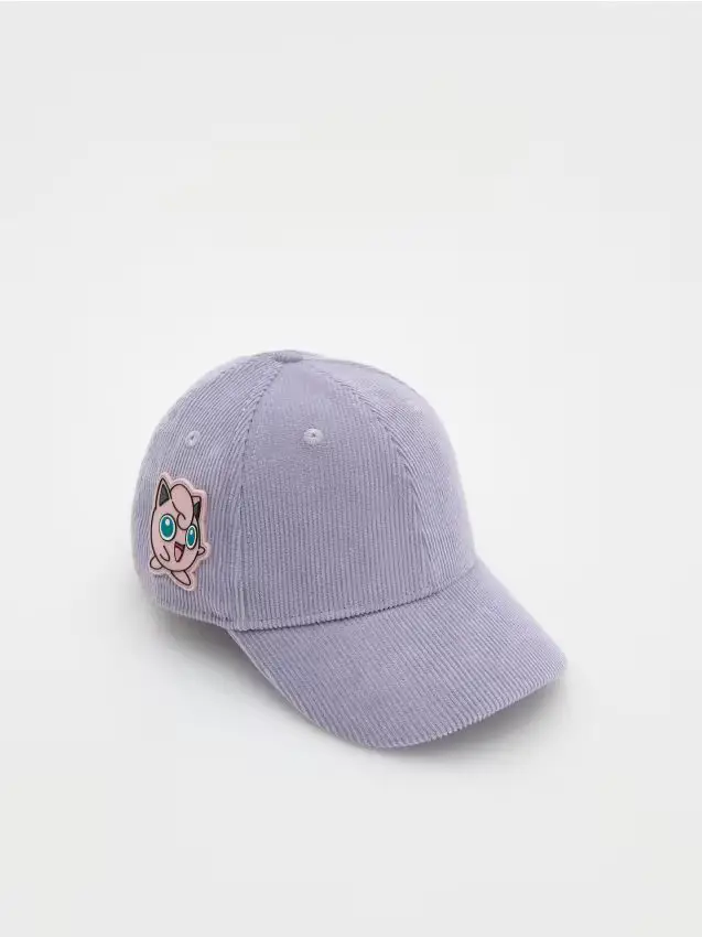 GIRLS` PEAKED CAP - lavanda