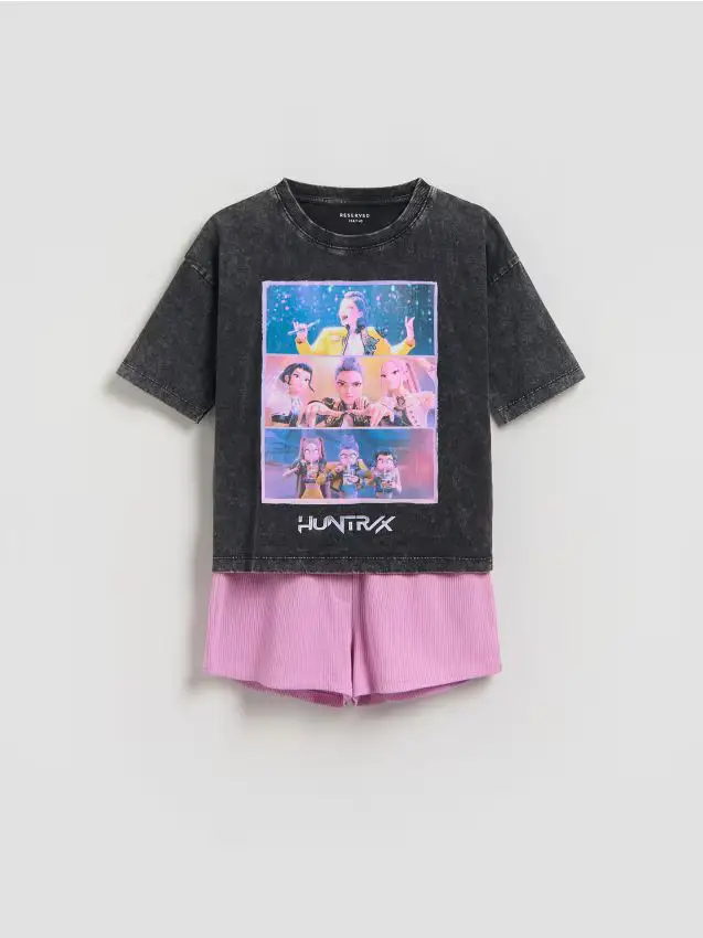 GIRLS` PYJAMA - nero