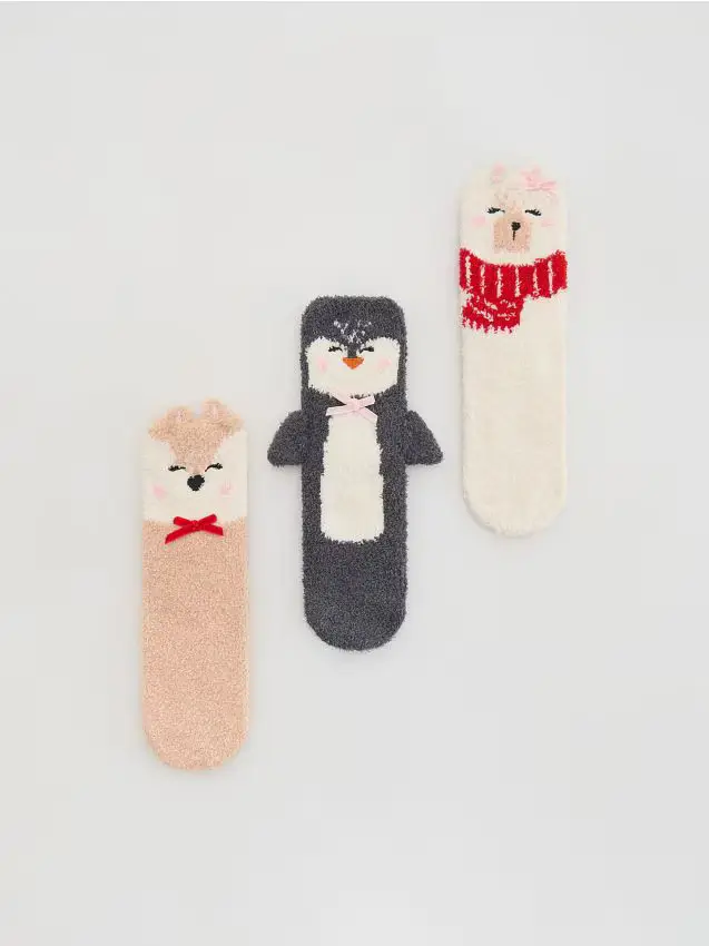 GIRLS` SOCKS MULTI - multicolore