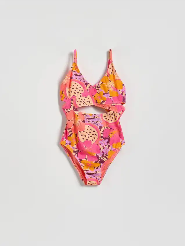 GIRLS` SWIMMING SUIT - rosa shocking