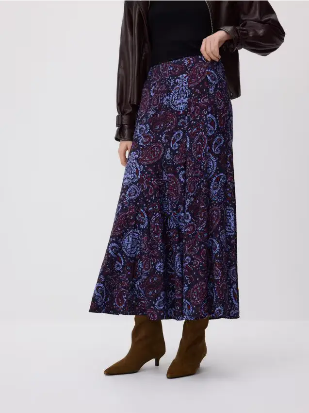 Gonna con motivo originale - multicolore