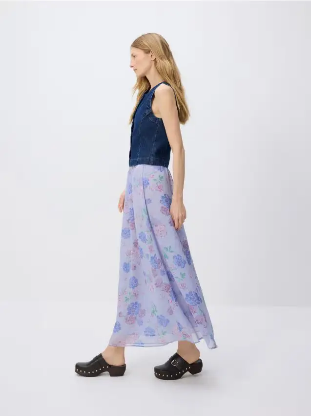 Gonna fantasia - multicolore