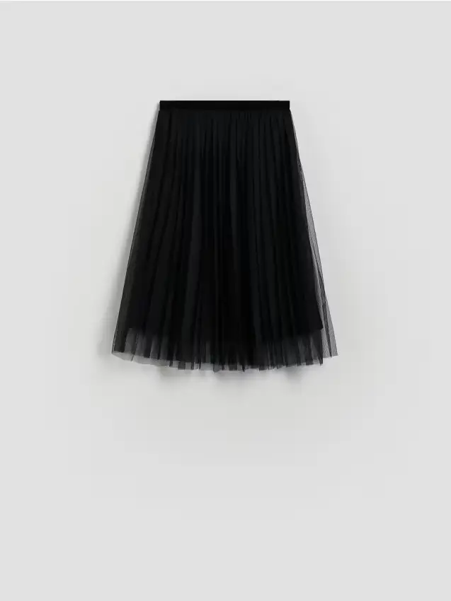 Gonna in tulle - nero