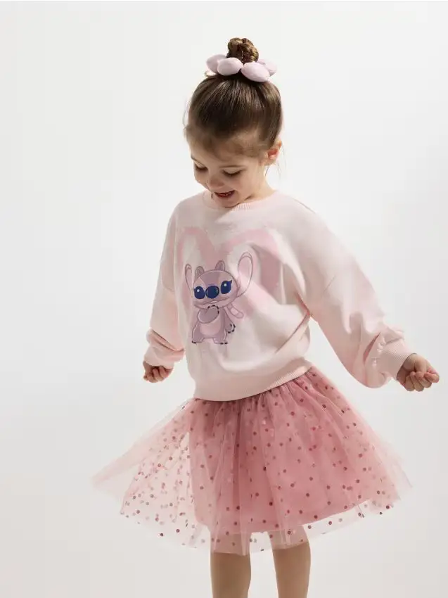 Gonna in tulle - rosa