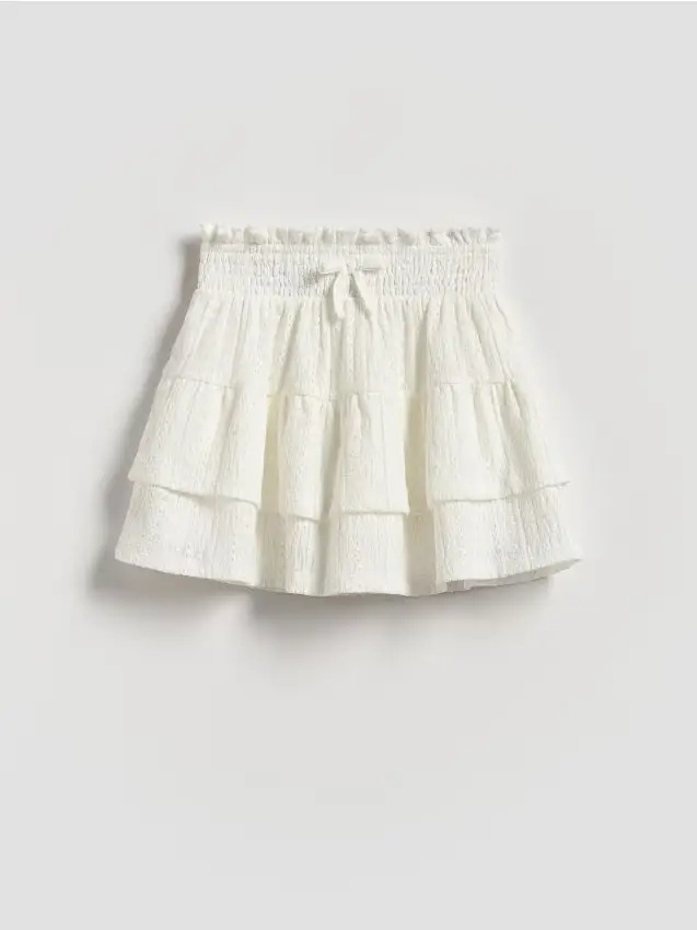 Gonna pantalone - bianco