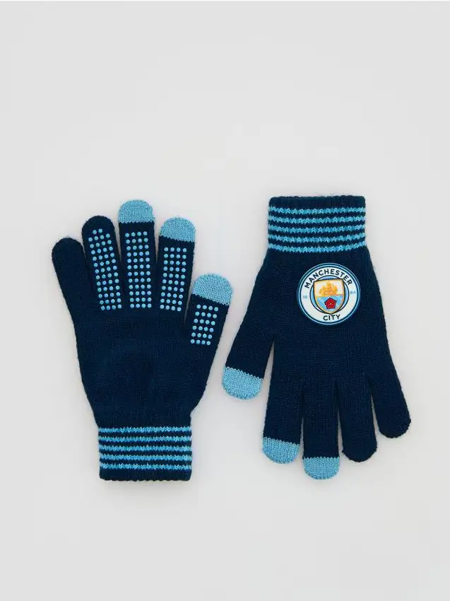 Guanti Manchester City - blu scuro
