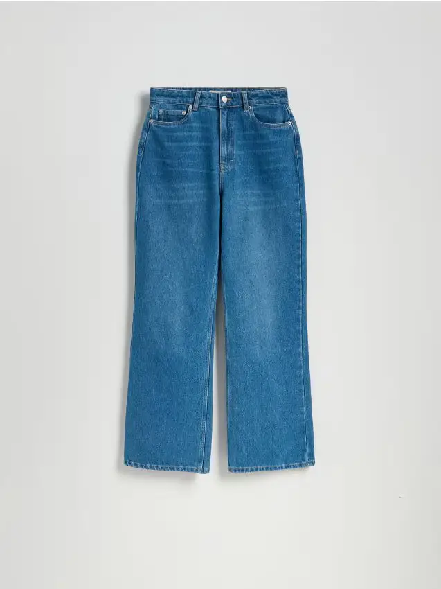 Jeans a gamba dritta - blu scuro