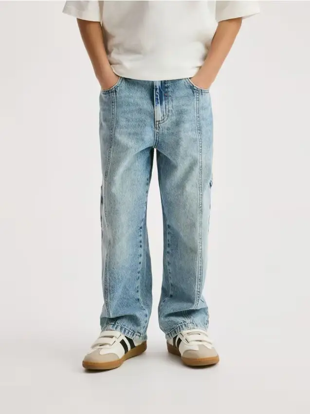 Jeans baggy - blu