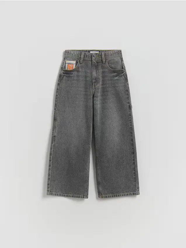 Jeans baggy - grigio chiaro