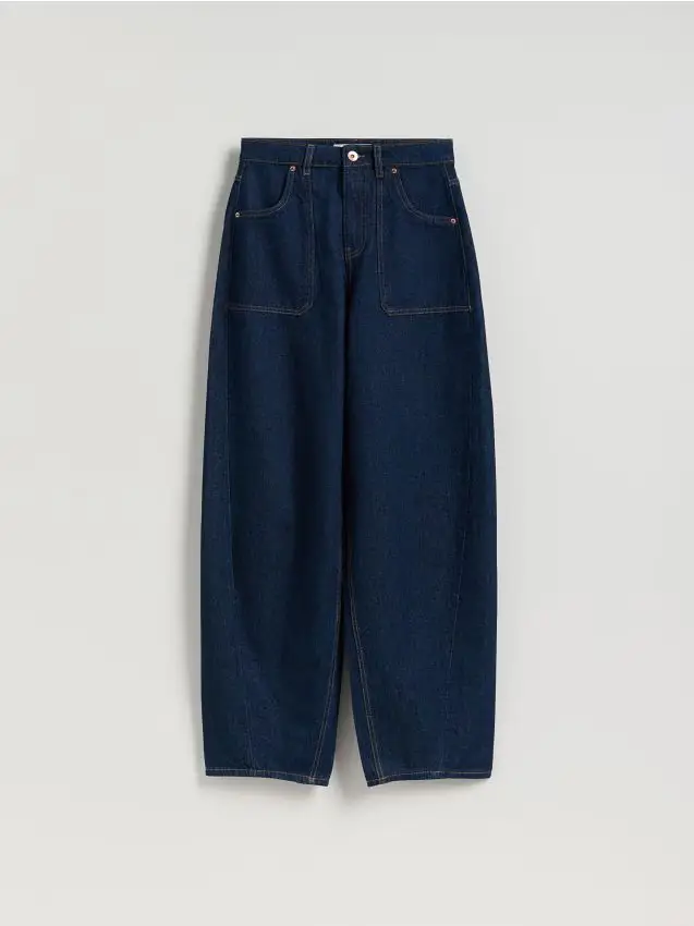 Jeans balloon - blu scuro