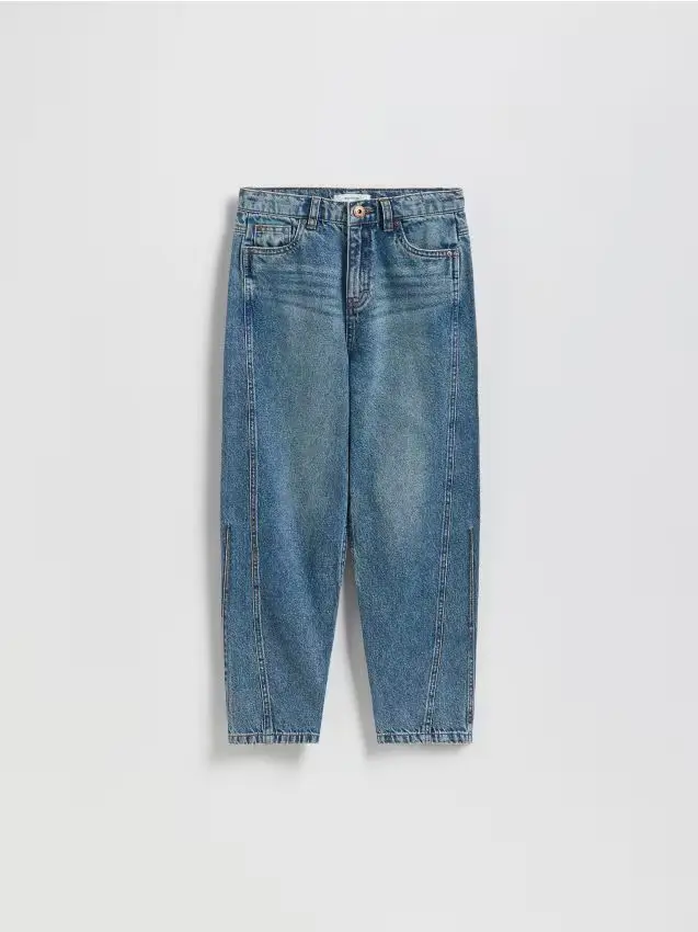 Jeans balloon fit - blu scuro