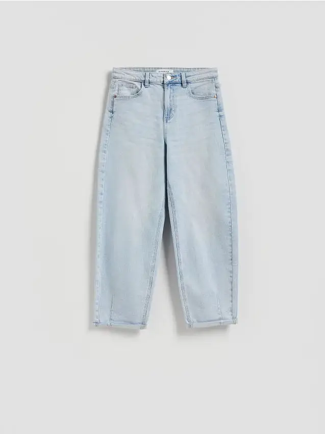 Jeans barrel leg - blu
