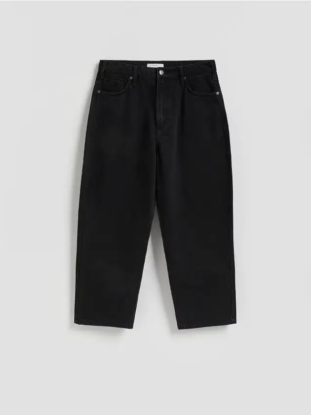 Reserved Jeans barrel leg - nero
