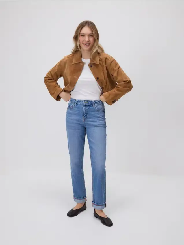 Jeans Boyfriend - blu