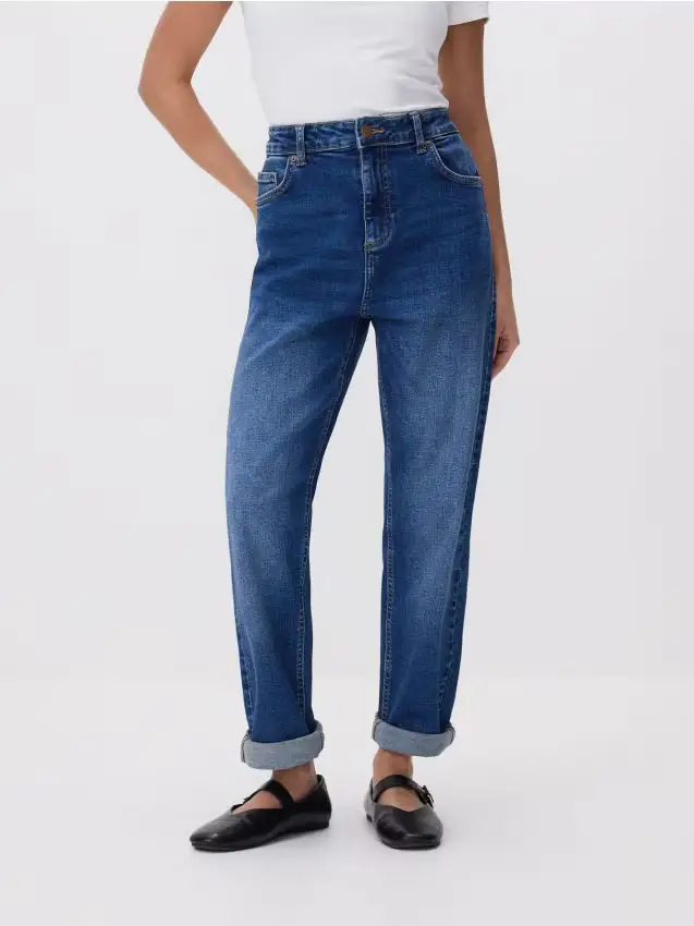 Jeans boyfriend - blu scuro