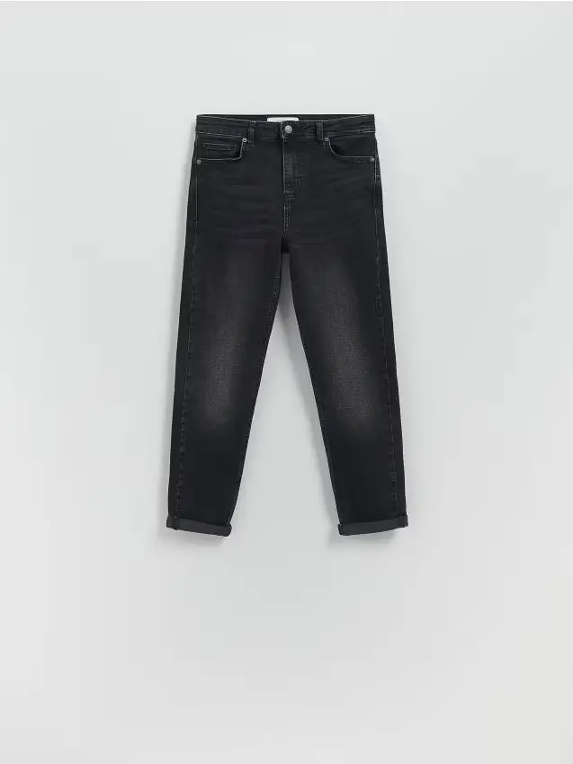 Jeans boyfriend - grigio