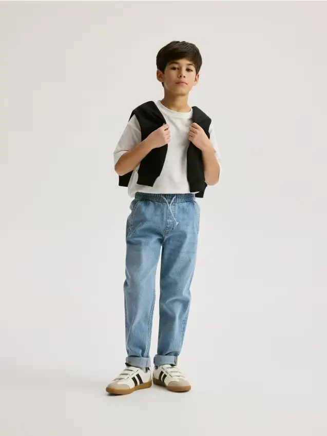 Jeans carrot fit - blu