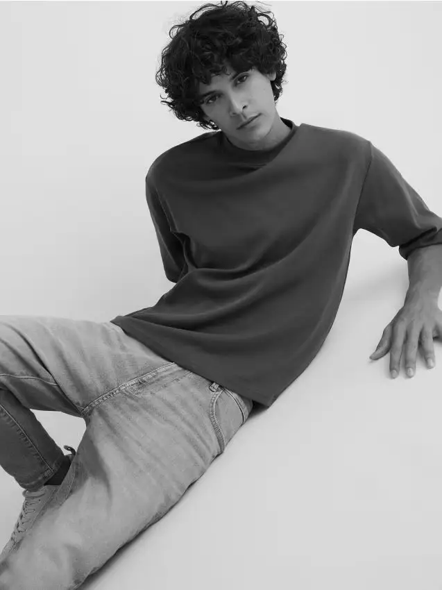 Jeans carrot slim - blu