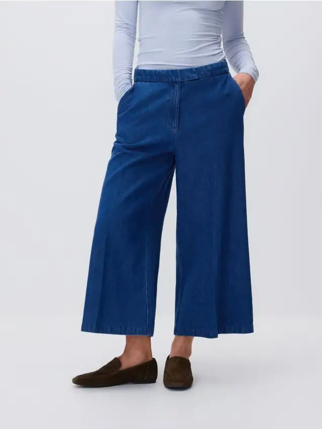 Jeans culotte - blu