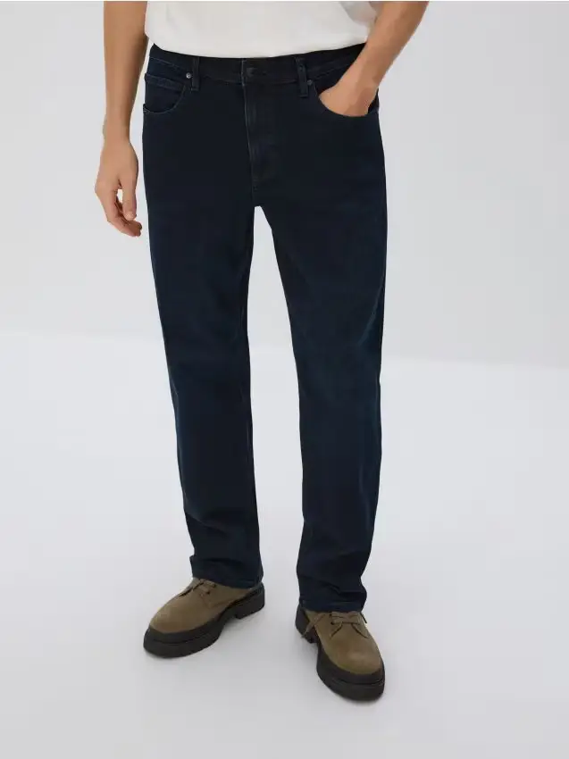 Jeans dritti - blu scuro