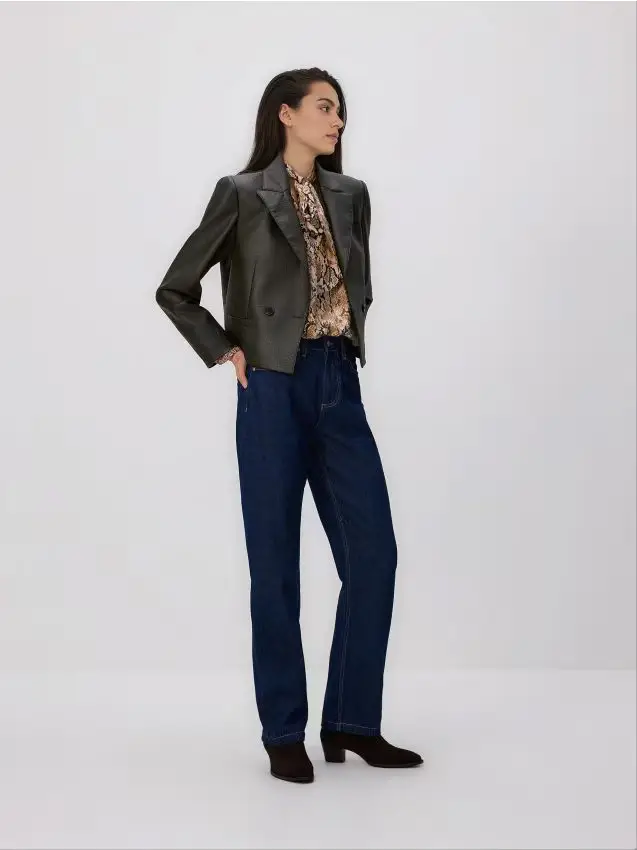 Jeans dritti - blu scuro