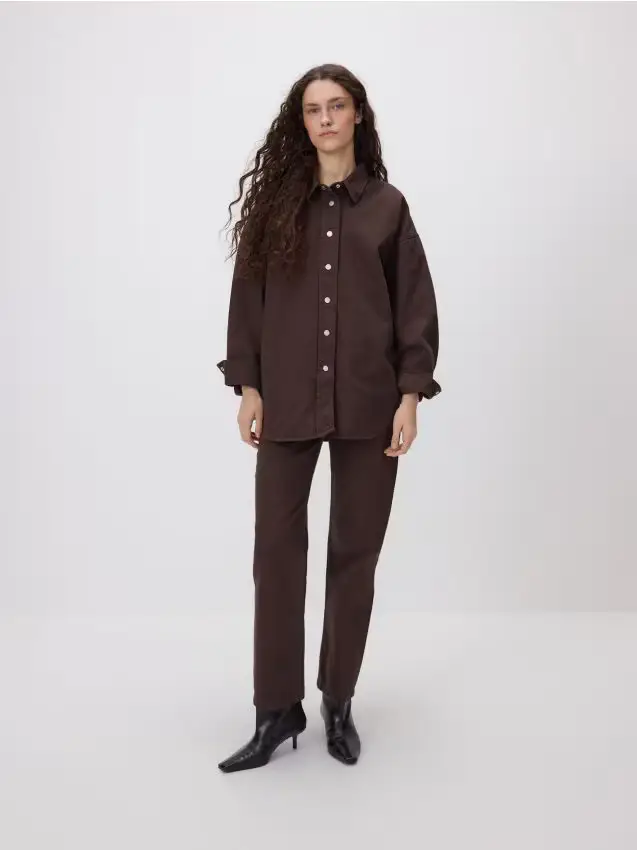 Jeans dritti - dark grey jeans