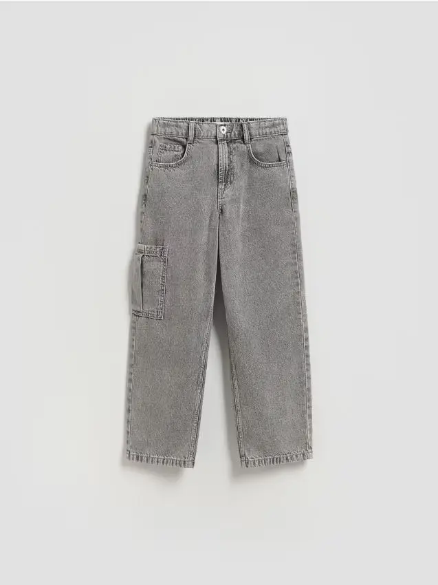 Jeans dritti - grigio chiaro
