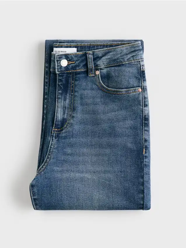 Jeans flare - blu