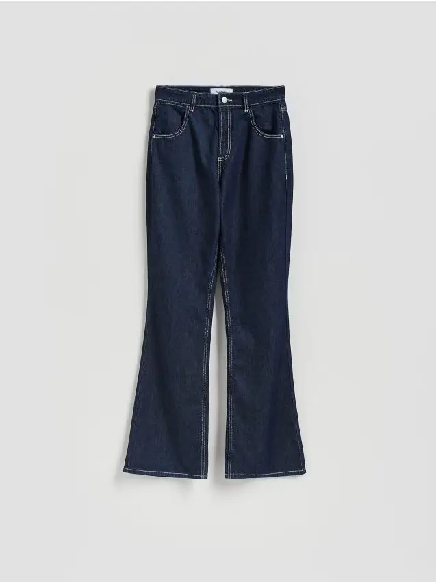 Jeans flare - blu scuro