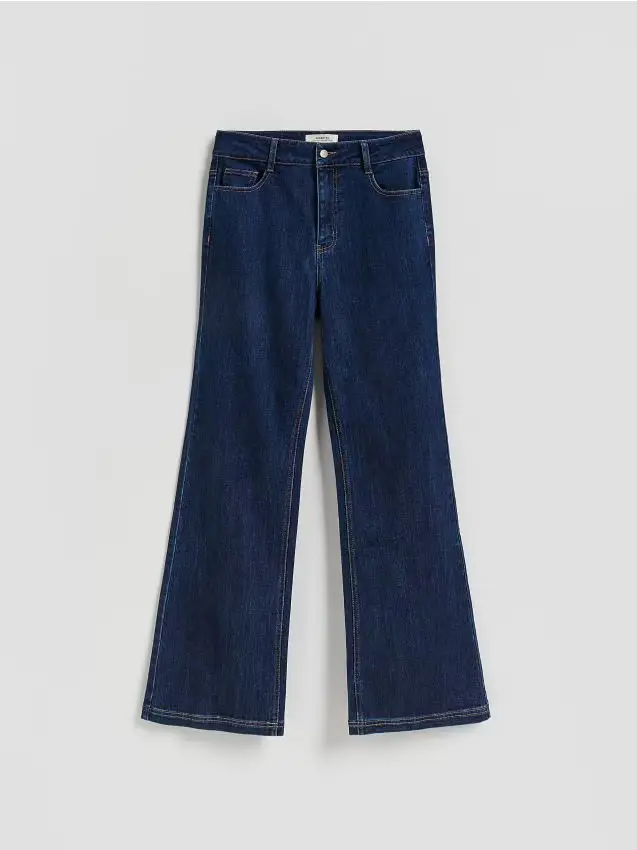 Jeans flare - blu scuro