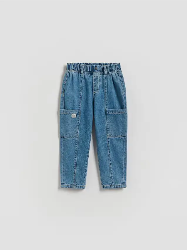 Jeans in cotone - blu
