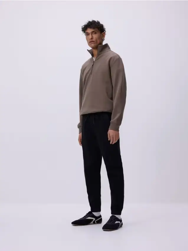 Jeans modello jogger - nero