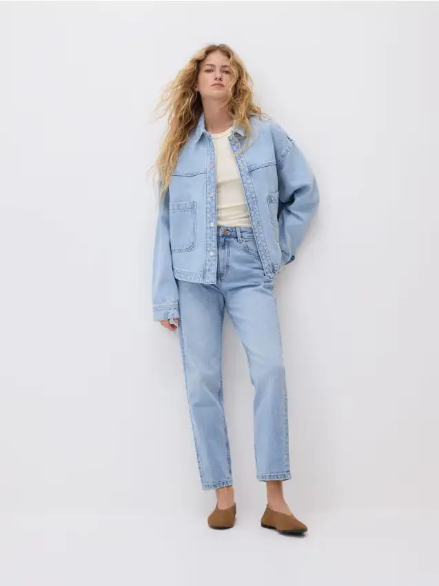 Reserved Jeans mom fit - blu