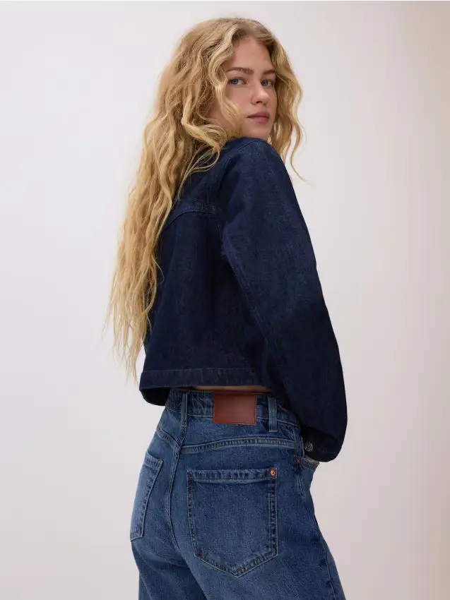 Reserved Jeans mom fit - blu scuro